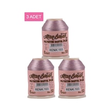 3 Adet Altınbaşak Oya Ve Dantel İpi 20 Gr - Royaleks - No: 103