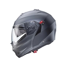 Caberg Duke X Çene Açılır Motosiklet Kaskı Metalik Gri