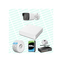 Provzen Hikvision 1 Kameralı Ip 1080p Mikrofonlu Güvenlik Kamerası Olay Anında Bildirim