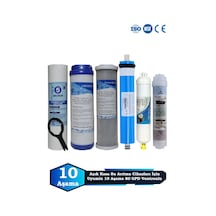Sumarkt Açık Kasa Su Arıtma Cihazı Uyumlu 10 Aşama Cift Karbonlu 80 Gpd Vontron Mineralli Filtre Bakım Seti Sumarkt Açık Kasa Su Arıtma Cihazı Uyumlu 10 Aşama Cift Karbonlu 80 Gpd Vontron Mineralli Filtre Bakım Seti