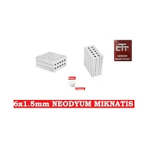 Neodyum Miknatis D6X 1.5 Mm Ekstra Kuvvetli 250 Adet N11.41230