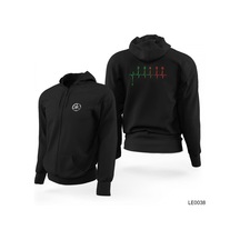 Yamaha Siyah Fermuarlı Limited Edition Kapşonlu Sweatshirt