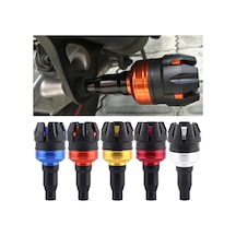 Merpa Motosiklet Motor/şase Koruma Takozu 124mm Gümüş Motoparax Renk : Standart
