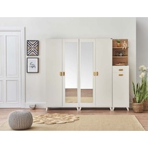 Zerkaconcept Açelya Portmanto Vestiyer Ayakkabılık 225 Cm - Ücretsiz Kurulum