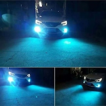Megamarket06 H4 Buz Mavisi Led Xenon Oto Ampulü Zero