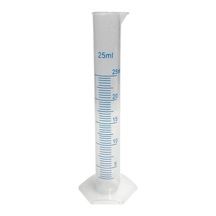 Plastik Dereceli Silindir Set 5 Adet 25 Ml