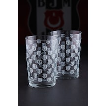 Dekomus İle Lisanslı Beşiktaş Logolu Bardak 500 Ml "2 Adet" Altın