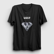 Presmono Unisex Love Shot Exo T-shirt Siyah