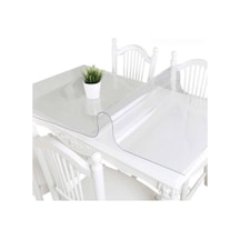 80X60 Şeffaf Pvc Masa Örtüsü 1,7 Mm Masa Koruyucu Saydam Renk Mas