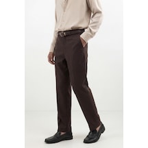 Antioch Tapered Fit Erkek Pantolon Koyu Kahve