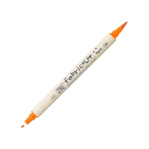 Zig Fabricolor Twin - Çift Uçlu Kumaş Kalemi - Orange