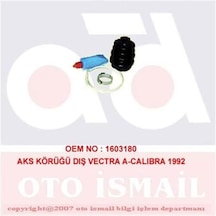 DOĞRU KAUÇUK 847 Aks Körüğü Dıs Astra F Vectra A 89-95 Ascona C Kadett D E Calıbra A
