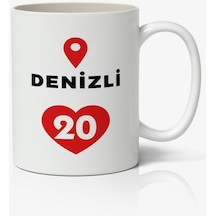 Denizli Baskılı Kupa Bardak Baskılı Kahve Kupa Bardak