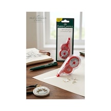 Şerit Daksil Beyaz 5mmx12 Metre 2 Adet Faber Castell Şerit Düzeltici Şerit Silici Yazı Silici Büro Ofis Okul