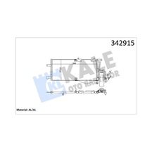 Kale 342915 Klima Radyatörü Kondanser - Opel Corsa C 2000-2009 1.7 Di Dizel Manuel Şanz. Klimalı Modeller 1850087 - 1850071 - 1850089 - 13114012 - 13140750 - 24426587 - 24445195 - 93175765 - 93175774 - 9201960 - 13114009 - 13126764 - 24426581