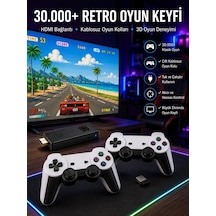 Zenvia Joystick Çift Kollu Oyun Kolu Retro Oyun Yüksek Çözünürlüklü 3d Game Yeni Nesil Znv2026