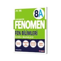 Fenomen Yayınları 8 Sınıf Fen Bilimleri A Soru Bankası Lgs