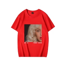 Flood Of Style Vintage Stil Beyoncé Act Iı Kovboy Kız Albümü T Shirt Erkek Kadın Yüksek Kaliteli Streetwear Kırmızı