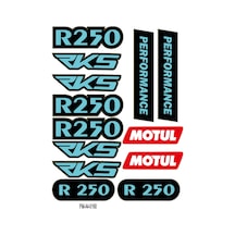 Sticker Seti Rks R250 Tasarımlı Grenaj Kaplama 01 Nötr