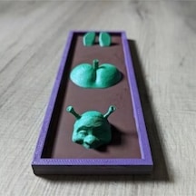 Shrek Figürlü Tütsülük - 22 Cm 3d Yazıcıyla Üretilmiş