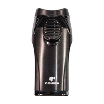 Cohiba Çift Torch Pürmüz Gunmetal Puro Çakmağı - Tr8956