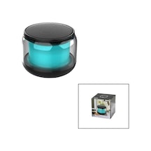 Kavanoz Modeli - Mika Gövdeb Luetooth Wireless Mini Hoparlör Speaker Usb Şarjlı - Işıklı5w