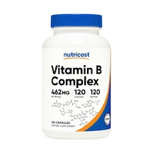 Nutricost High Potency Vitamin B Complex 462mg, 120 Capsules....