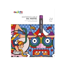 Carioca Plus Watersoluble Yağlı Pastel 24lü Suda Çözünür