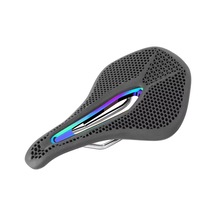 Sones Promend Sd-577 Bisiklet Petek Biyonik Yapılı Sele İçi Boş Çelik Yay Nefes Alabilen Konforlu Sele, Beden: M Siyah Yüzey Renkli Kabuk Tabanı