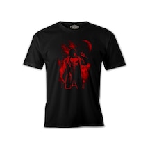 Punisher Red Moon Siyah Erkek Tshirt 001