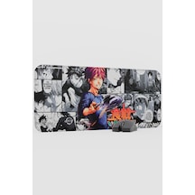 Food Wars Anime V2 - 70x30 Xl Gaming Kauçuk Kaymaz Taban Mouse Pad Fare Altlığı