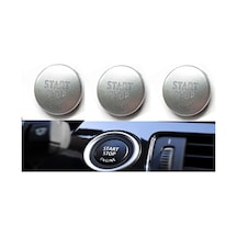 Bmw Start Stop Düğme Kapağı Gümüş Oem 61319154945/61316966 Oem 61319154945/61316966714/61316960743 2