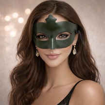Haki Yeşil Masquerade Maskesi - Qhdh-760649 18