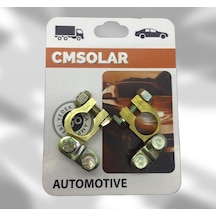 Cmsolar Akü Kutupbaşı Artı Eksi Takım + - Set Kutupbaşı