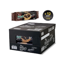 Burçak Bitter Çikolatalı Yulaflı Bisküvi 114 G X 12 Adet