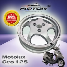 Motolux Ceo 125 Uyumlu Arka Jant - Diskli Model - 10 İnç - Gri