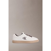 Calvin Klein Low Prof Cupsole Su Erkek Sneaker-14963 Beyaz