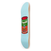 The Skateroom Pop Art Andy Warhol Campbells Soup Red Kaykay Tablo