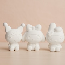 Kuromi + My Melody + Hello Kawaii Figür 3'lü Set