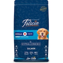 Felicia Hypoallergenic Somonlu Az Tahıllı Orta ve Büyük Irk Yetişkin Köpek Maması 3 KG
