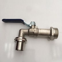 Pirinç Kollu Bahçe Musluğu 3/4 Küresel Vana Paslanmaz