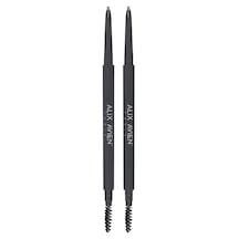 Asansörlü Ultra İnce Uçlu Dolgunlaştırıcı Nude Kaş Kalemi - Retractable Eyebrow Pencil 01 2 Paketi Genel