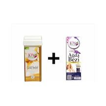 Joy Wax Gold Sedef Kartuş Roll-On Sir Ağda 100 ML + Ağda Bezi