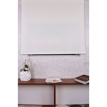 Krem Düz Etek Dilimsiz İp 1010 Zebra Stor Güneşlik Perde
