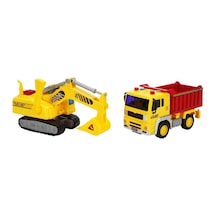 S00001999 1/20 İnşaat Araçları 2li Ses/ışık