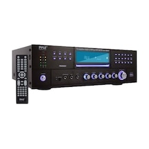 Ev Sineması Bluetooth Amplifikatör Alıcısı - 4 Kanal 3000 Watt Stereo Hoparlör Ev Ses Amplifikatörü Alıcısı Radyo, Usb, 2 Mikrofon W/, Cd Dvd Oynatıcı, Lcd, Raf Montajlı - Pyle Pd3000bt.5 Sku: Mırstk