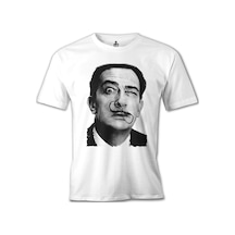 Salvador Dali Beyaz Erkek Tshirt