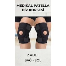 Buğz Çapraz Bağlı Patella Destekli Diz Korsesi Menisküs Ve Sporcu Kullanımı İçin