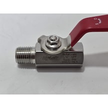 Hy-lok Bvmf-4n 1/4 Npt Paslanmaz Çelik Küresel Vana