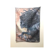 Medusa Desenli Tasarım Duvar Halısı